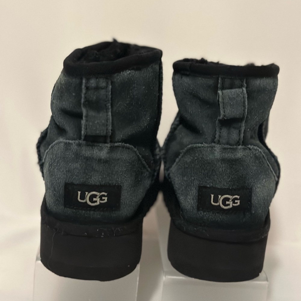 Ugg Kids Platform Boots, Gray/Blue Color